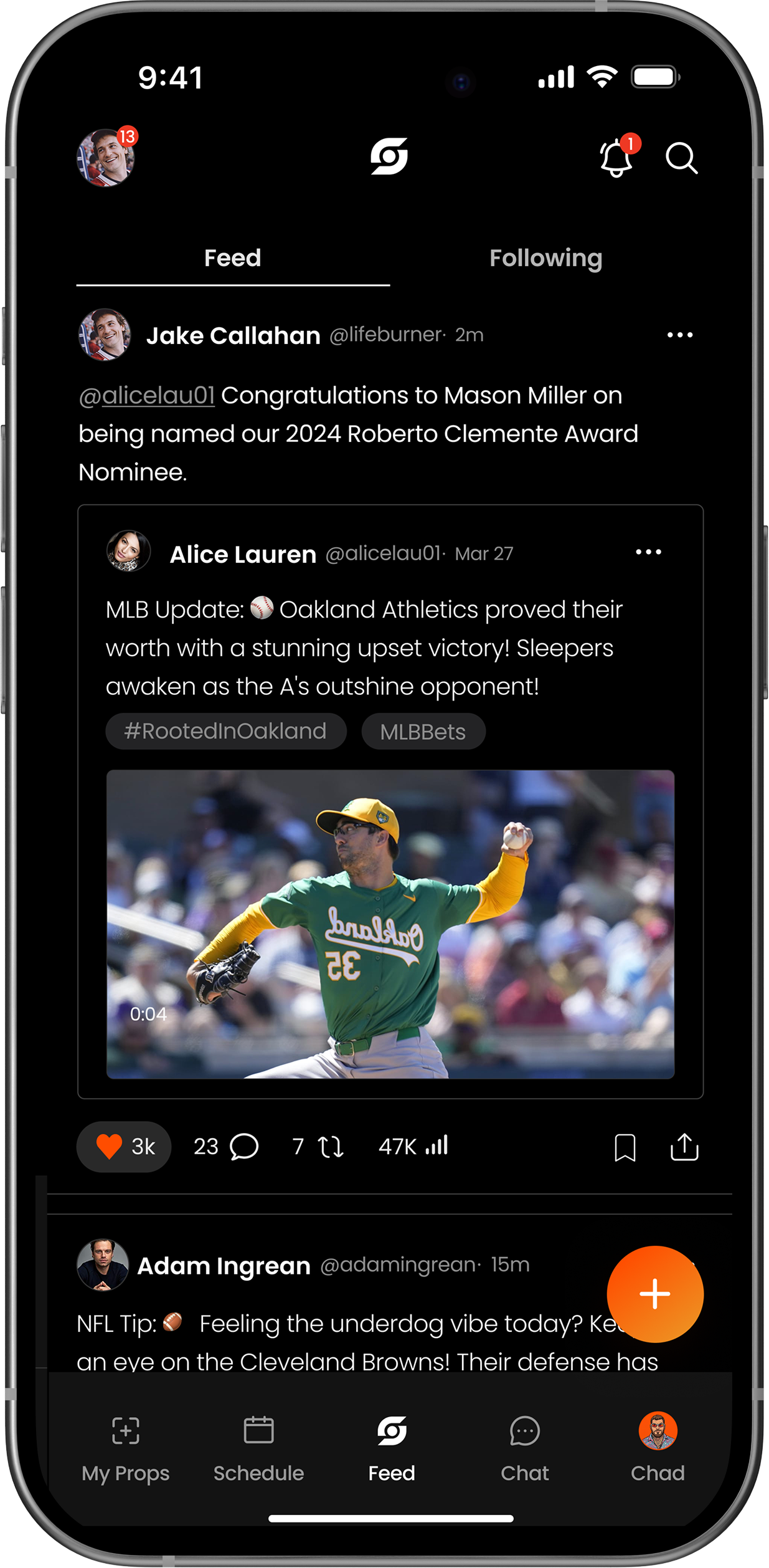 Stay Connected
to your Feed.
