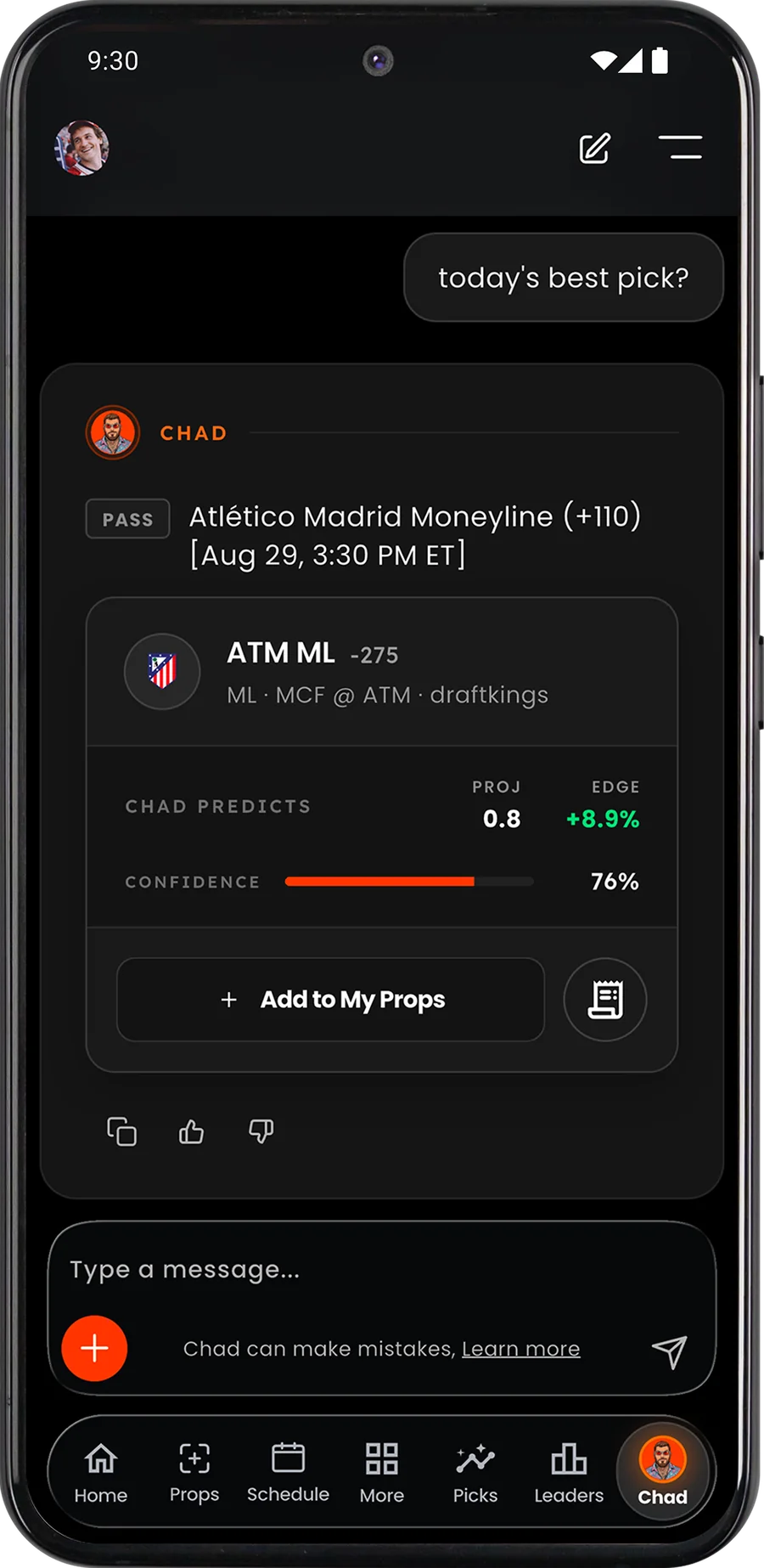 Stat Sniper app