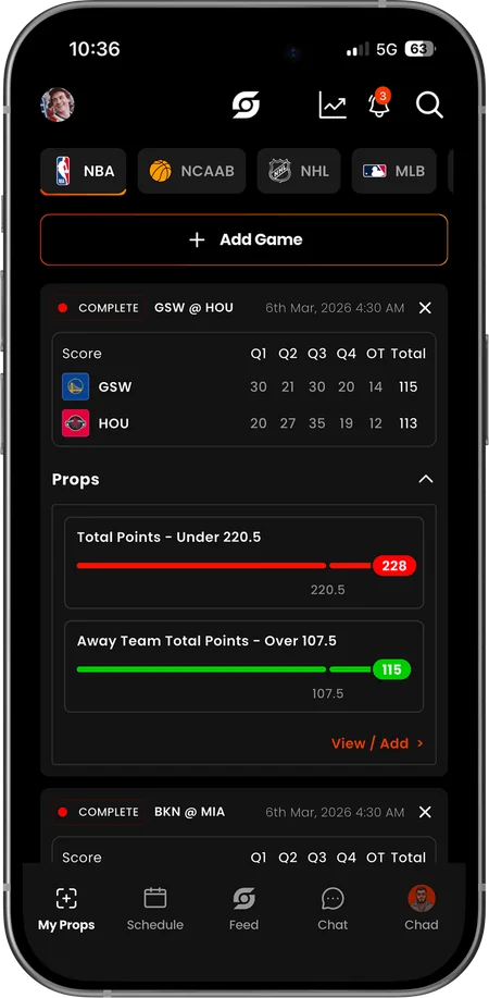 AI Prop Tracker preview